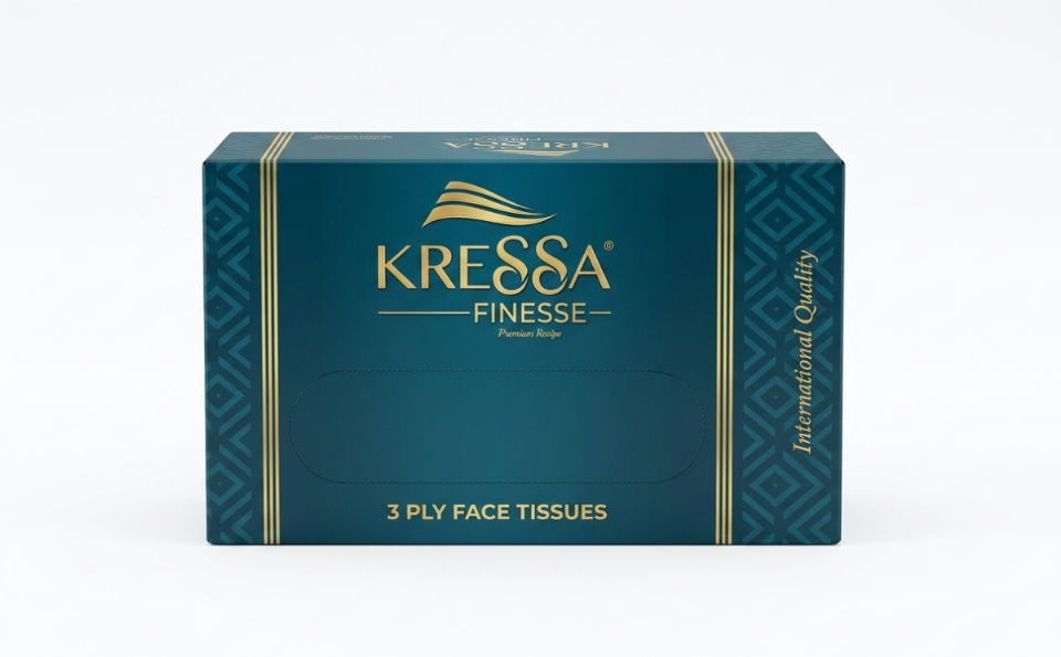 KRESSA 3 PLY FACE TISSUES