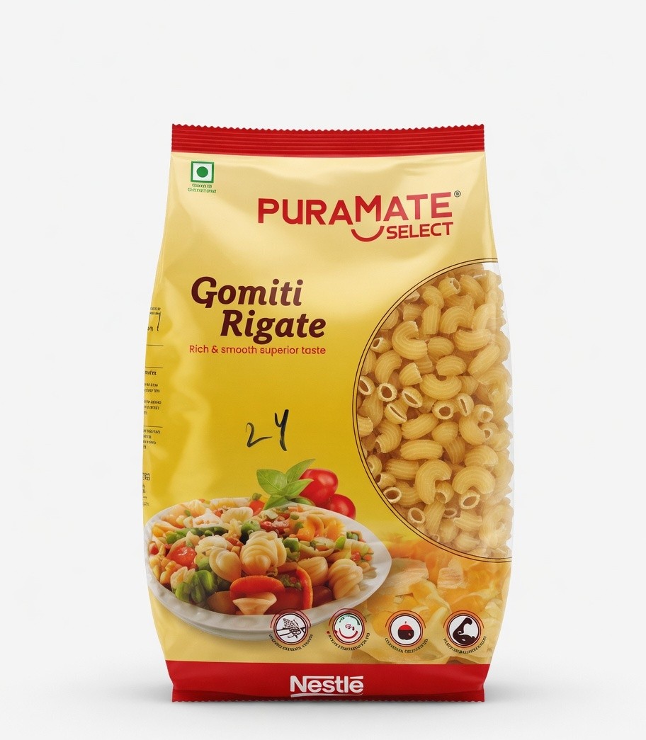 PURAMATE GOMITI RIGATE PASTA 500GM