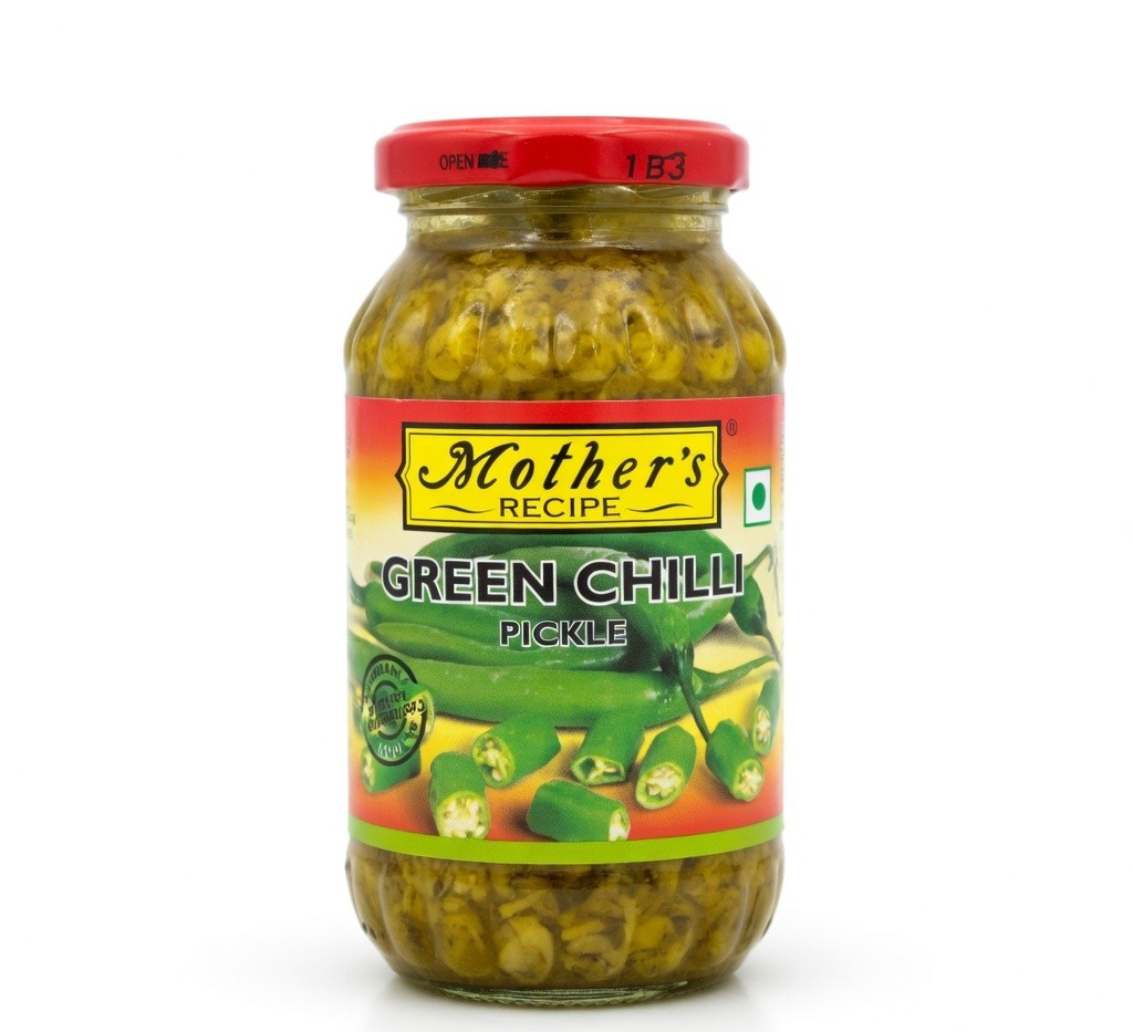 MOTHERS GREEN CHILLI PICKLE 300G