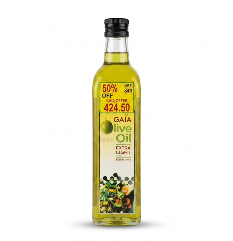 GAIA EXTRA LIGHT OLIVE OIL 500ML