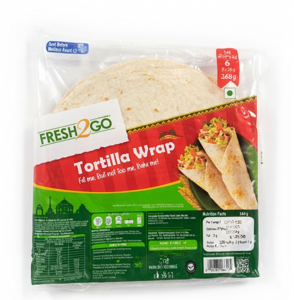 TORTILLA WRAP (ROTI) 348G