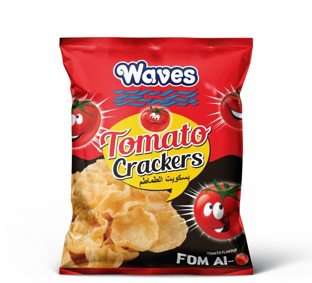 Waves Tomato Crackers