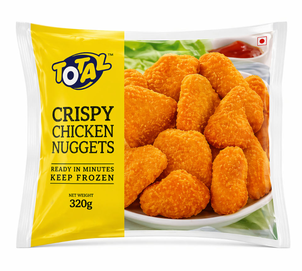 TOTAL CHICKEN NUGGETS 360G