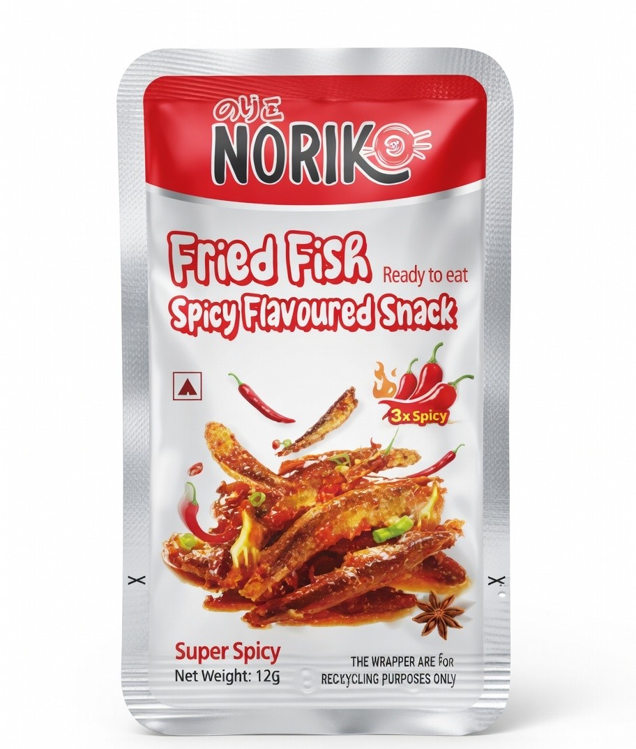 Noriko Fried Fish Spicy Flavoured Snack