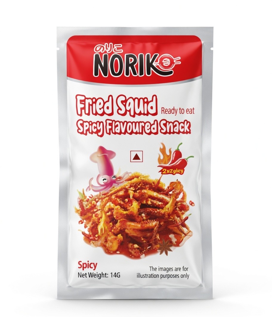 Fried Squid Spicy Flavoured Snack