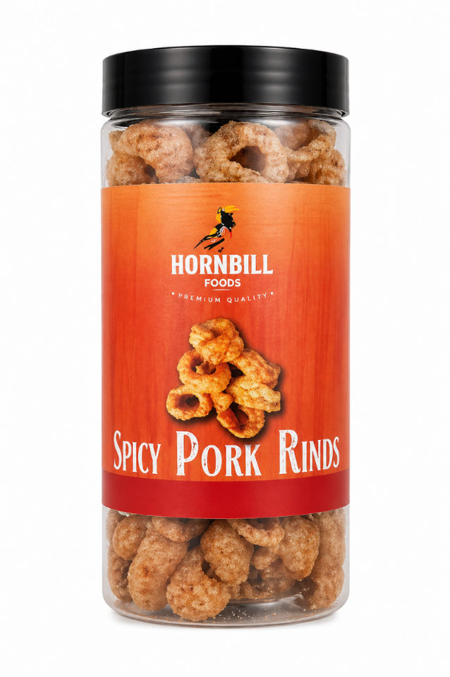 SPICY PORK RINDS 40G