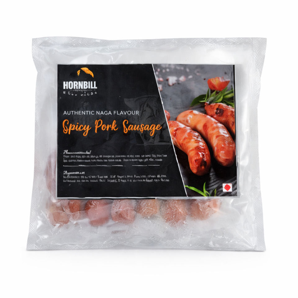Hornbill Authentic Naga Flavour Spicy Pork Sausage
