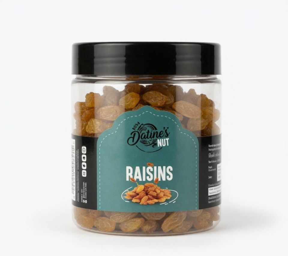 NATURES NUT RAISINS 100G
