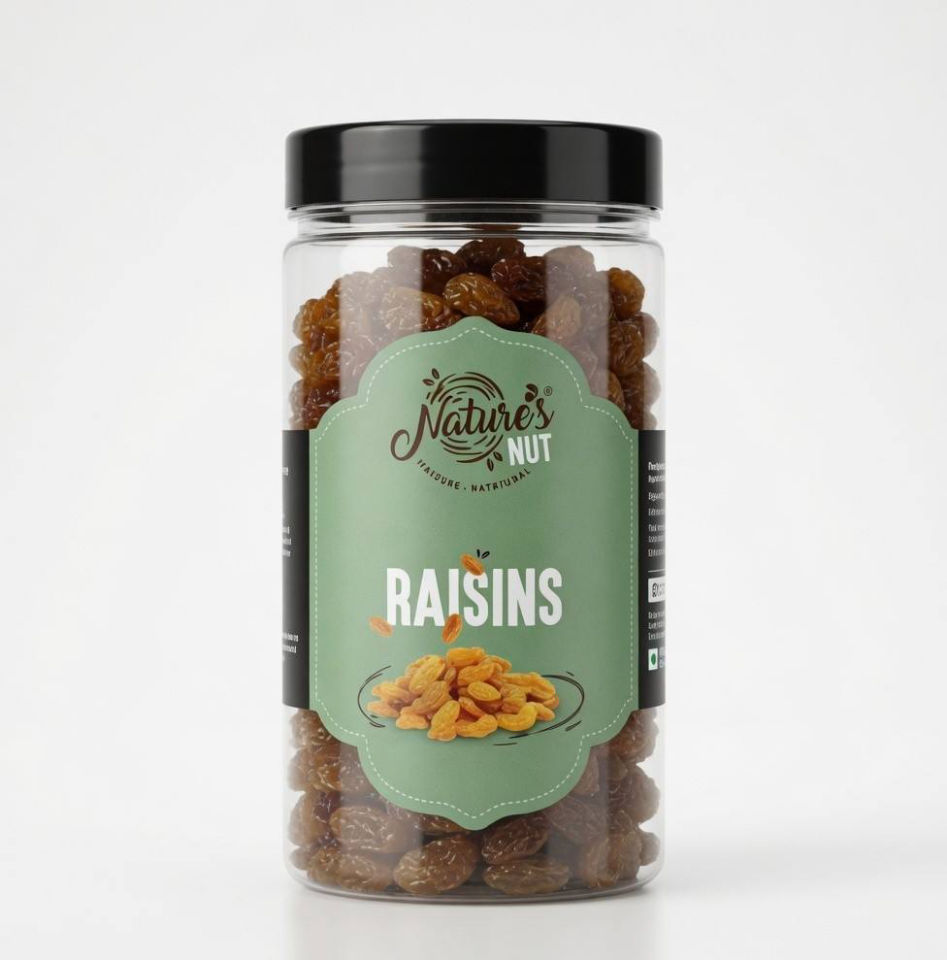 NATURES NUT RAISINS 250G