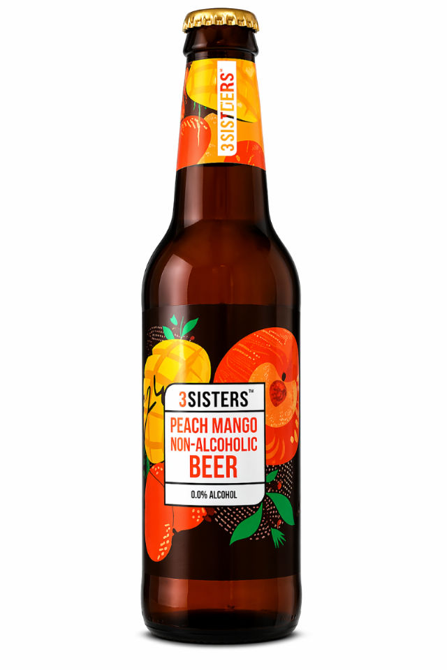3SISTER PEACH MANGO NON ALCHOHOLIC BEER