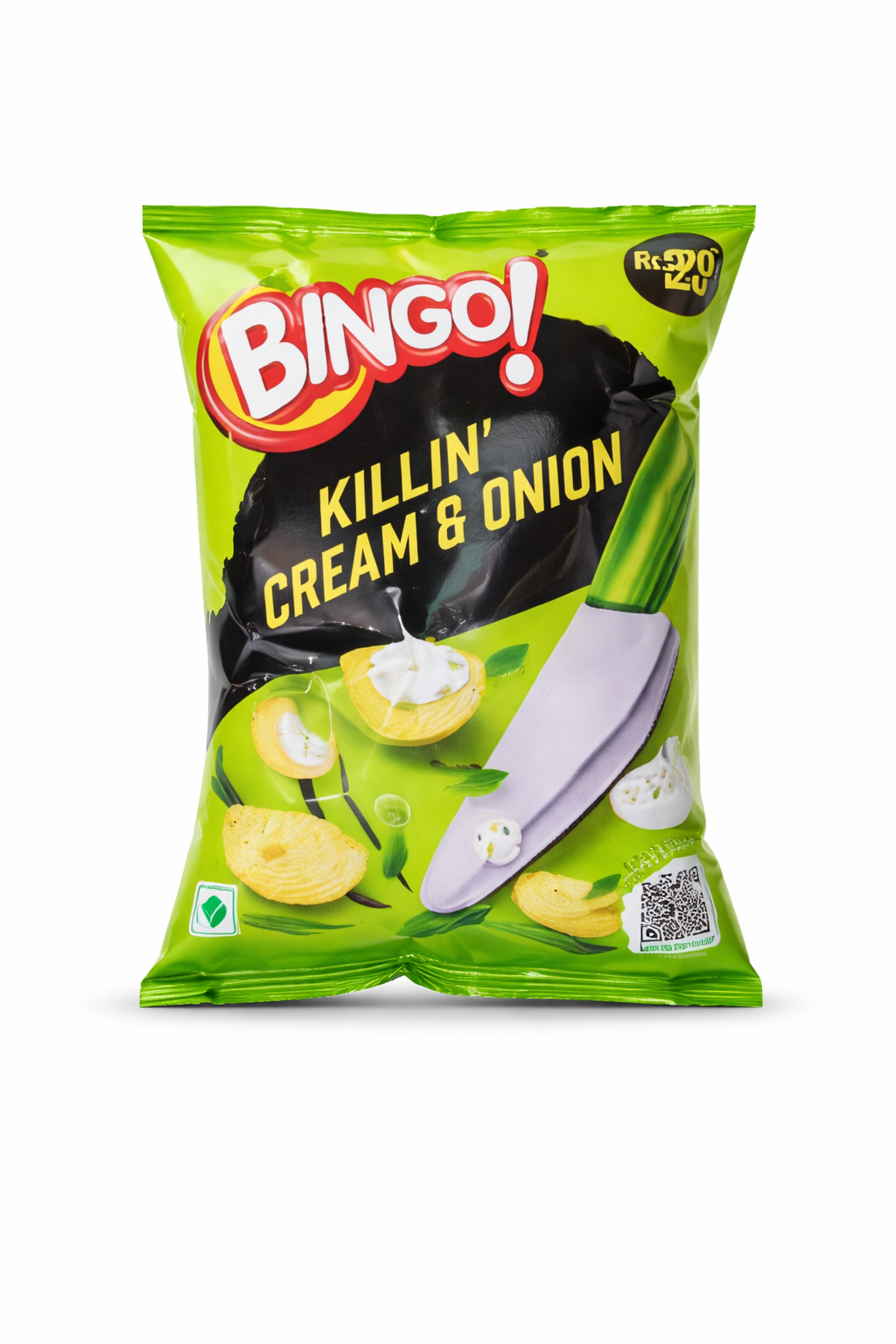 Bingo Original Style Chilli Sprinkled Cream & Onion