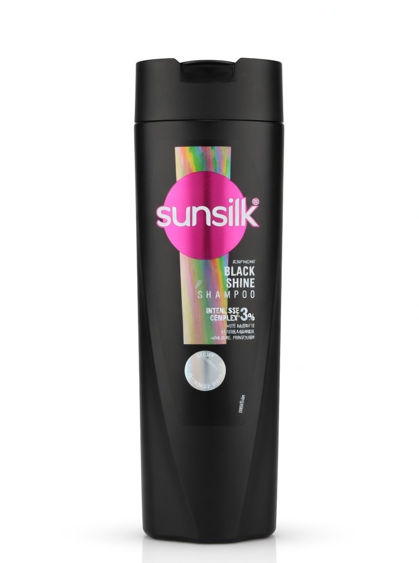 SUNSILK BLACK SHINE SAMPHOO 180ML
