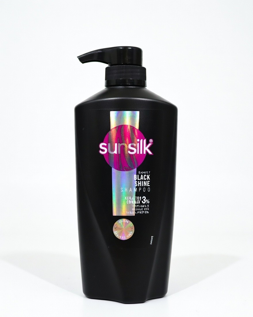 SUNSILK RADIANT BLACK SHINE SHAMPOO 650ML