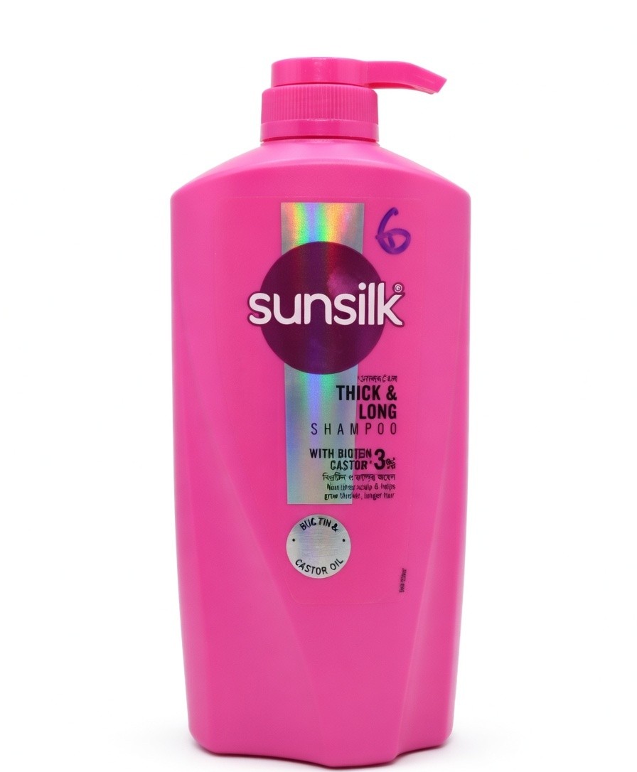 SUNSILK THICK LONG SHAMPOO 650ML