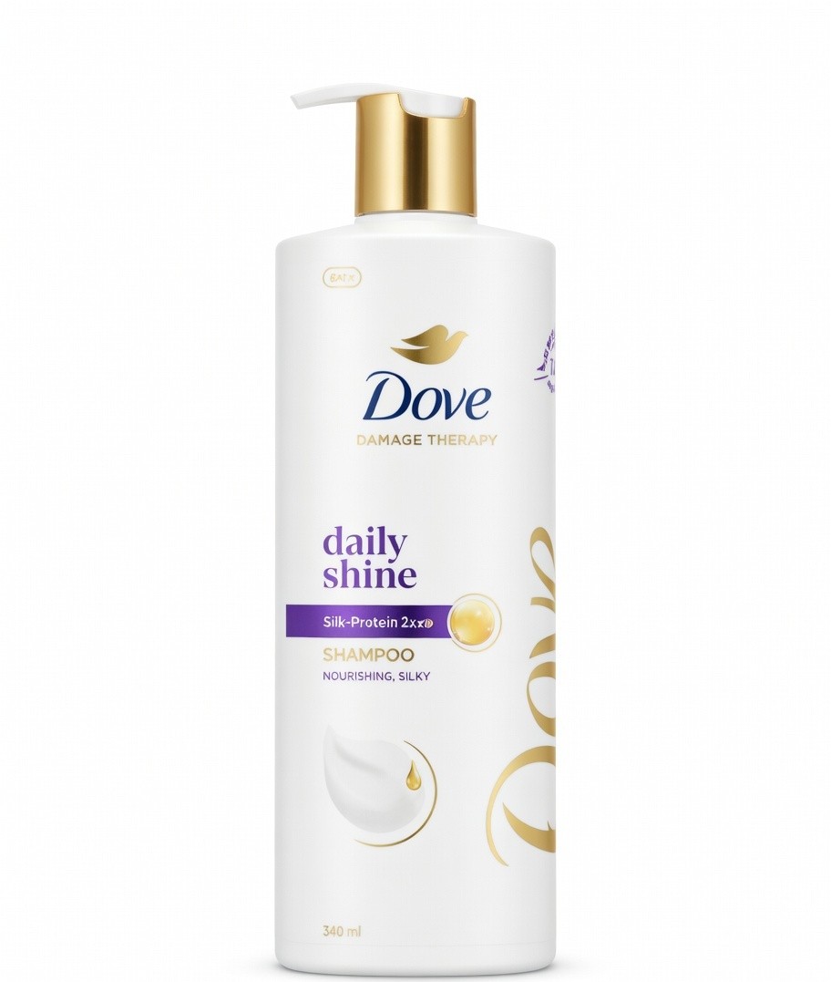 DOVE MAMAGE THERAPY DAILY SHINE SHAMPOO 340ML