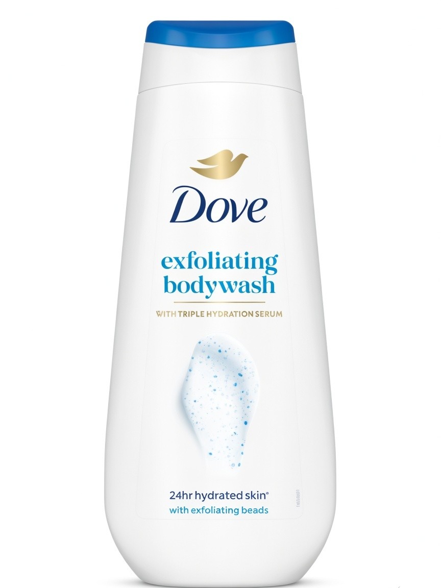 DOVE EXFOLIATING BODY WASH 300ML