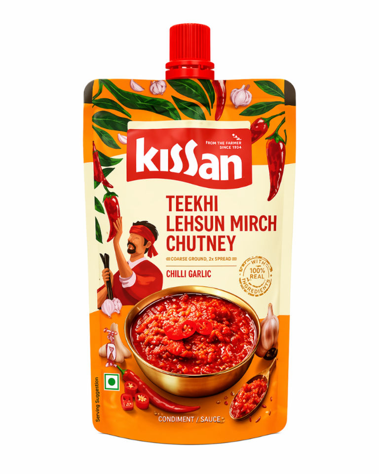 Kissan Teekhi Lehsun Mirch Chutney