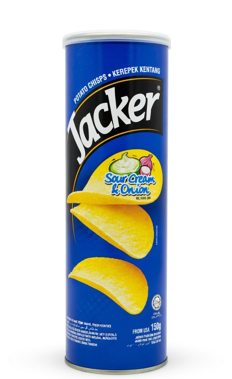 JACKERS CREAM & ONION 110GM