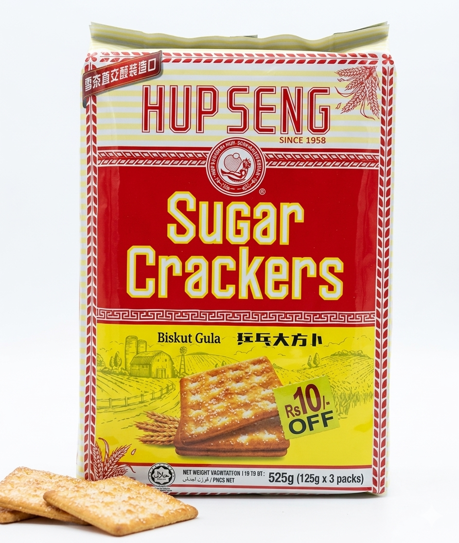 HUP SENG SUGAR CRACKERS