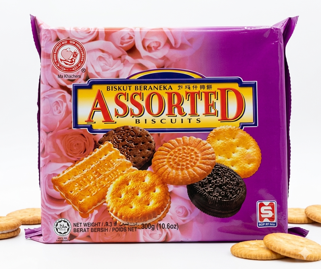 BERANEKA ASSORTED BISCUITS 300G