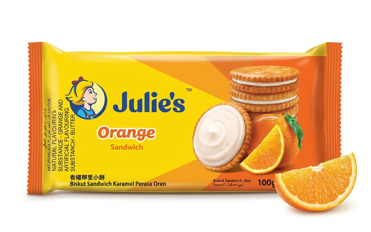 Julie's Orange Sandwich