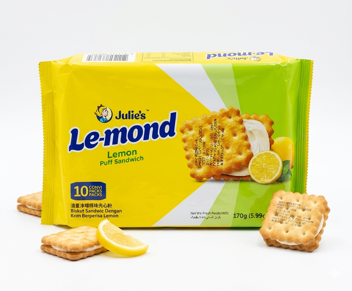 JULIES LE-MOND PUFF SANDWICH 170GM
