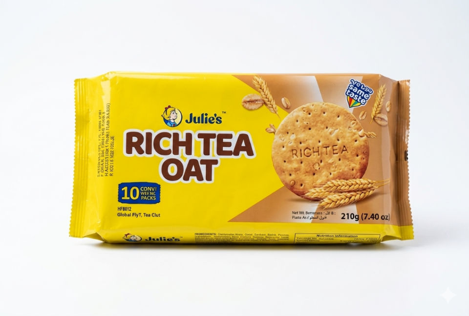 JULIES RICH TEA OAT BISCUIT