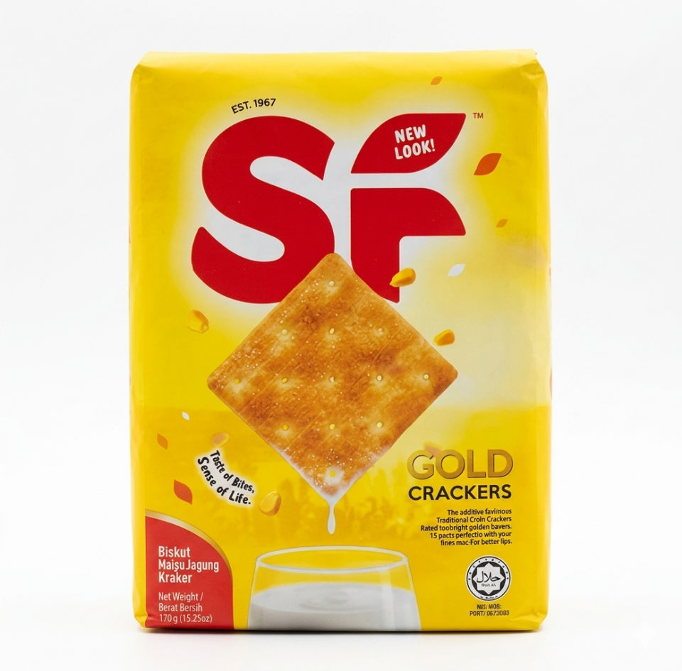 SF GOLD CRACKERS 350G