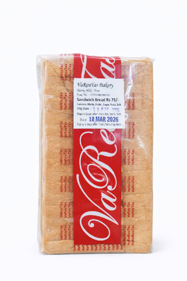 VaReuTas Fresh Sandwich Bread