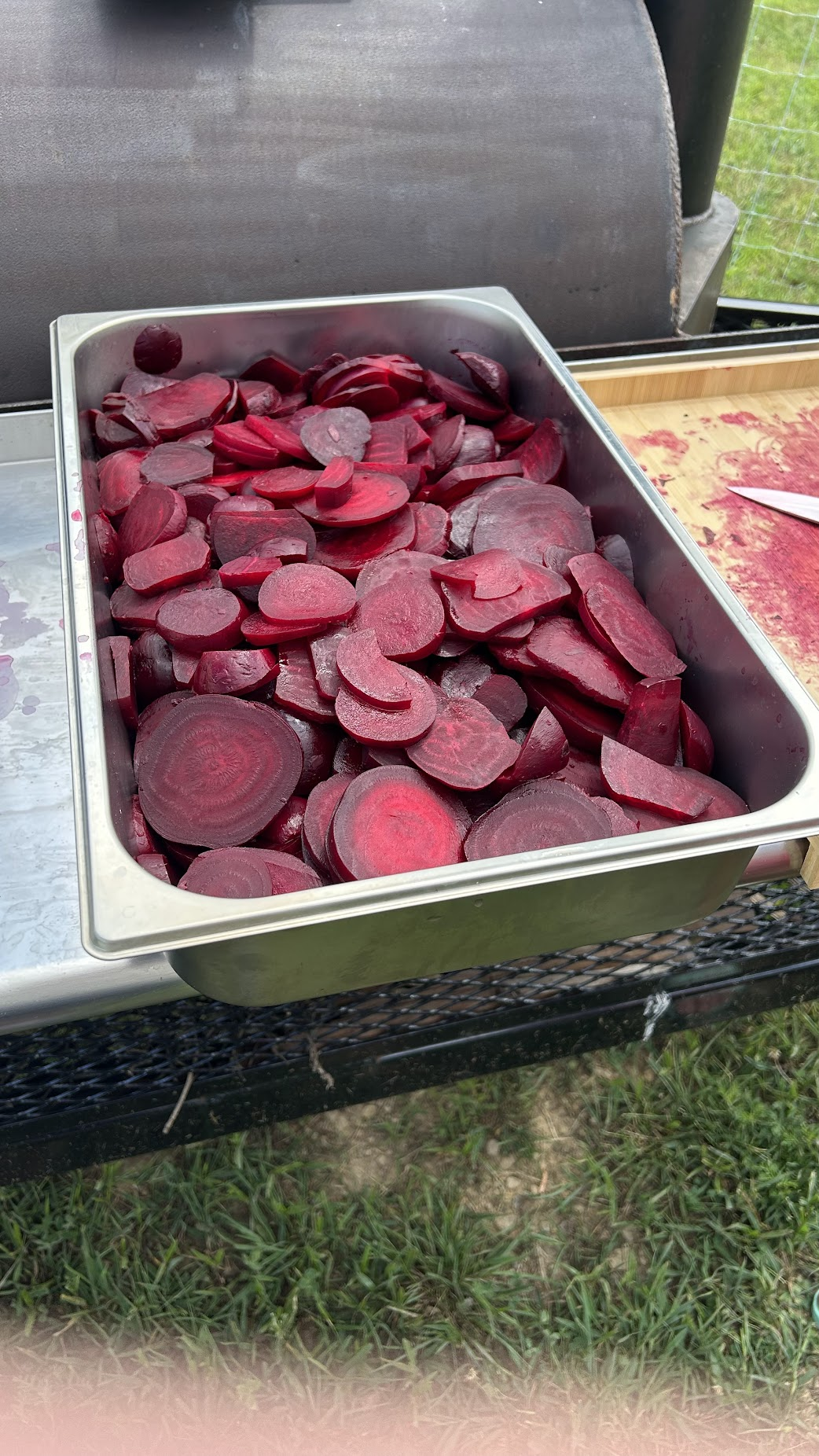 Canned Beets from Garden
