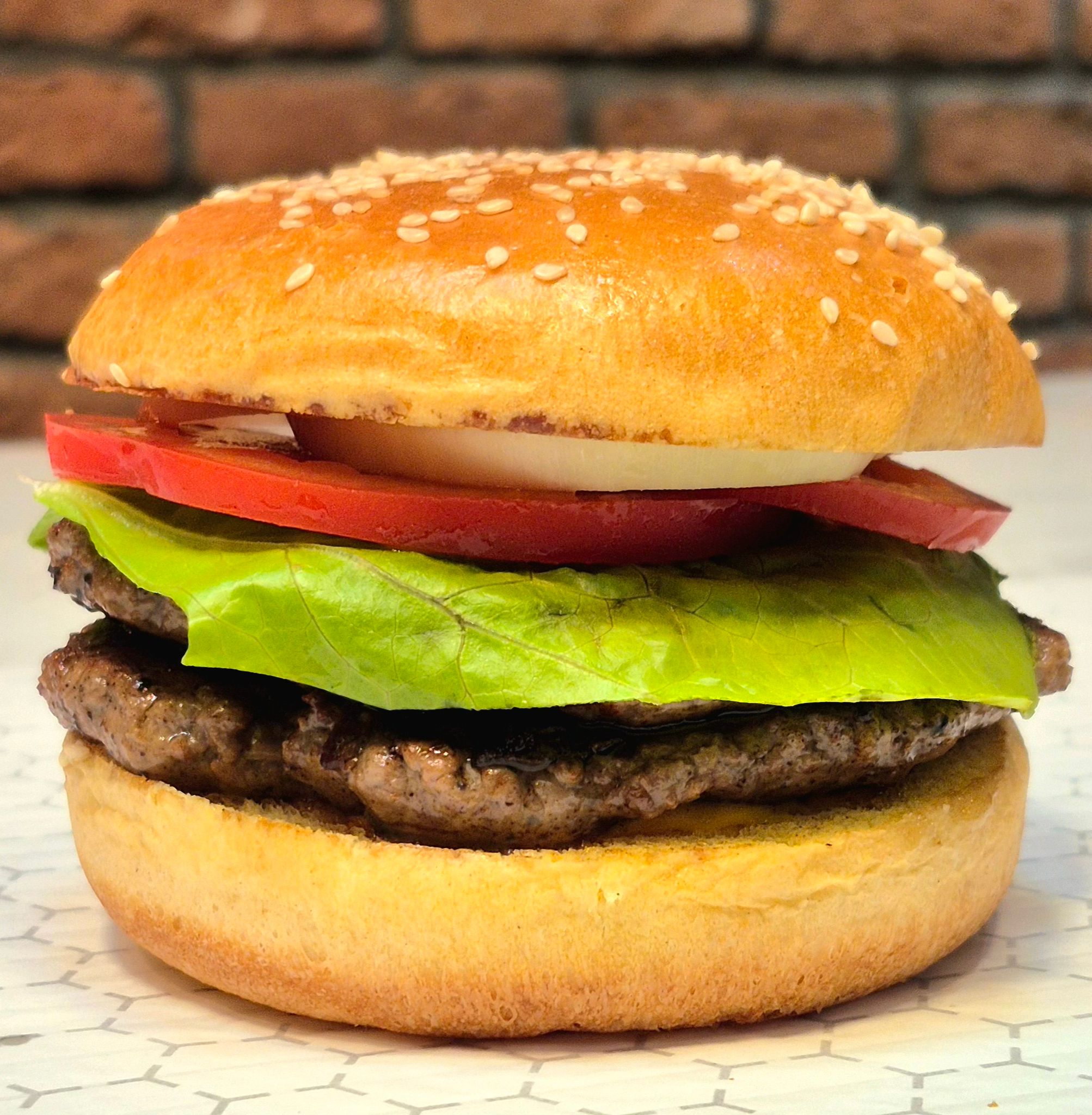 Double Stacked Burger