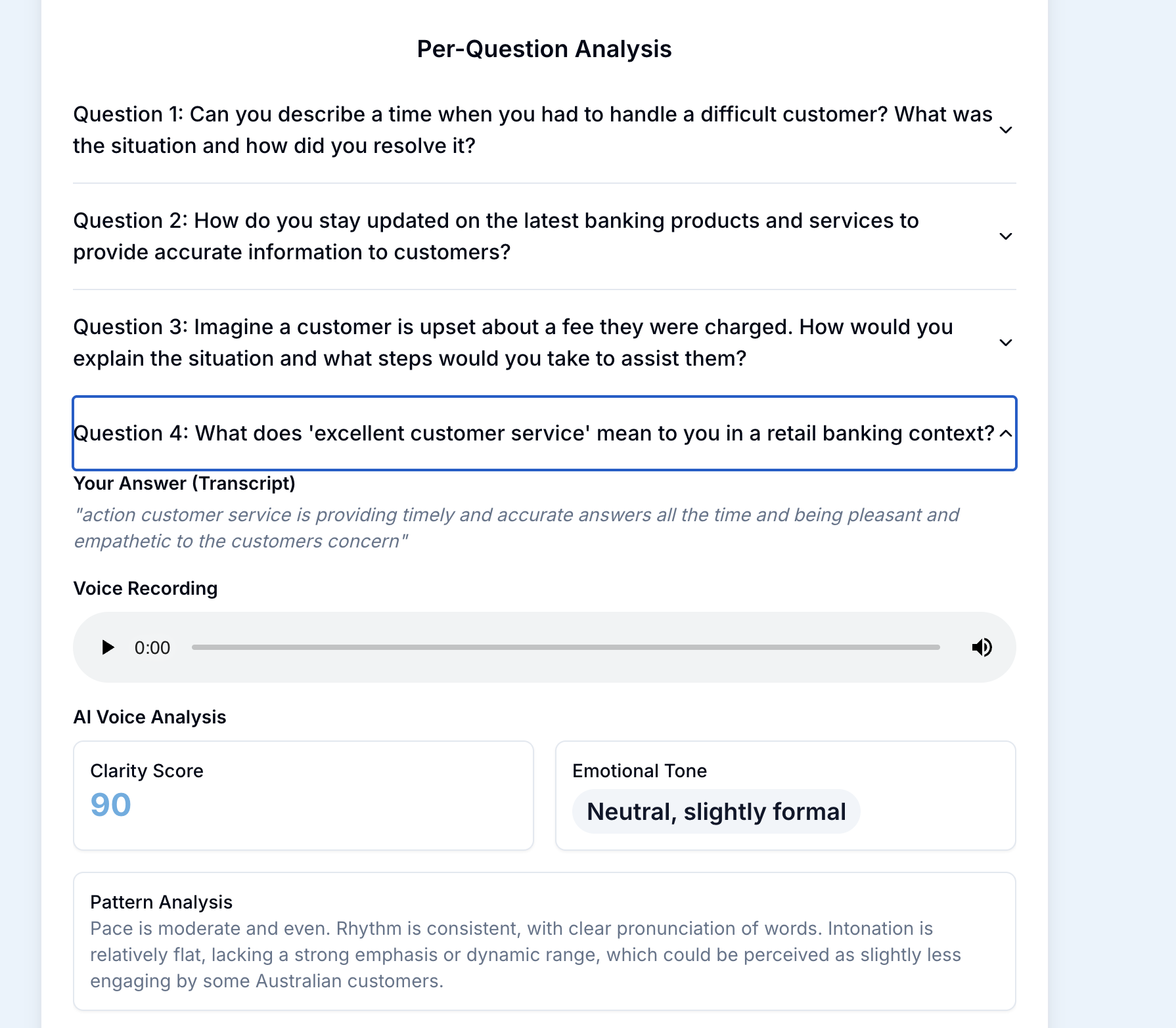 SMPG TalentFit Detailed Analysis Screenshot
