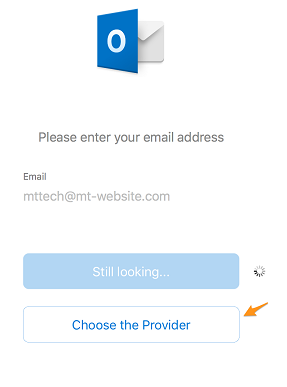 smtp server configuration in outlook email