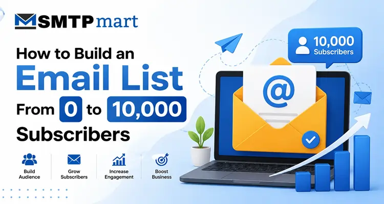 How to Build an Email List From 0 to 10,000 Subscribers