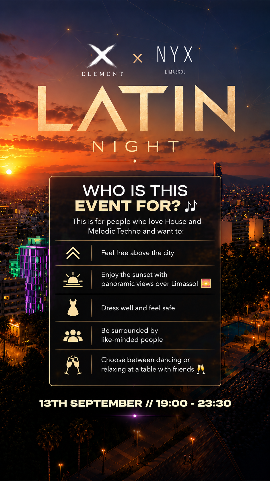 Electronic Latin Night — Part II at NYX Hotel
