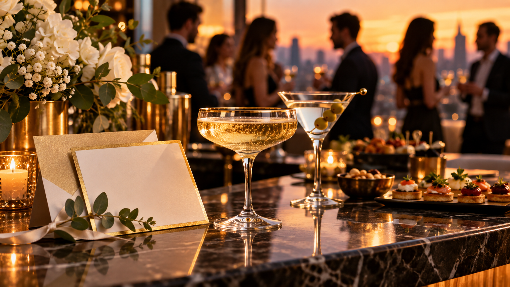 Cocktail Party Invitation Wording: 40+ Elegant & Casual RSVP Examples