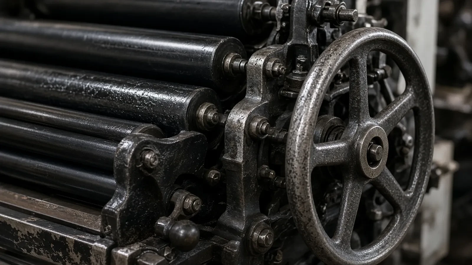 Letterpress Workshop RSVP Website: Chase Counts, a Press Cap, and an Ink Line