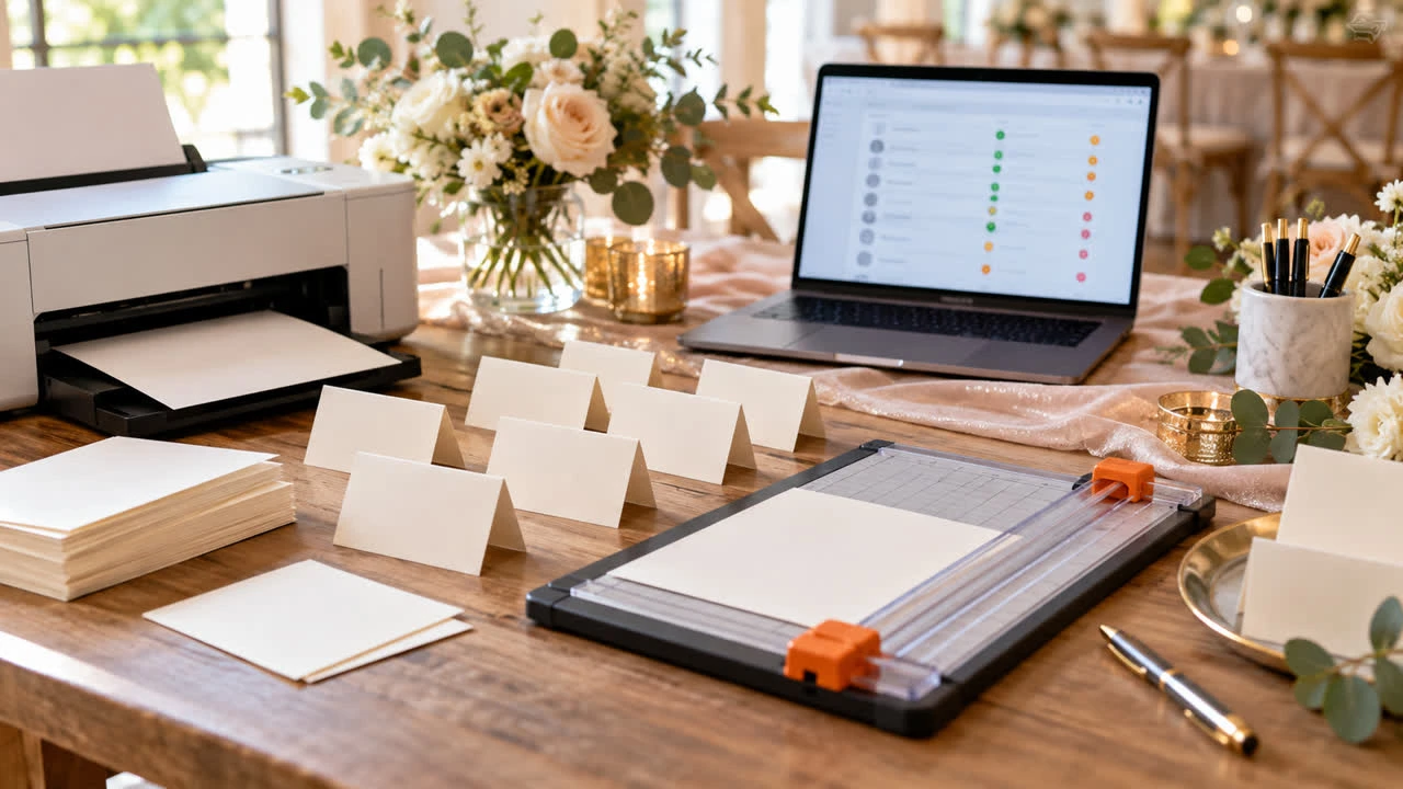 How to Print Place Cards from RSVP Responses: A Practical Workflow