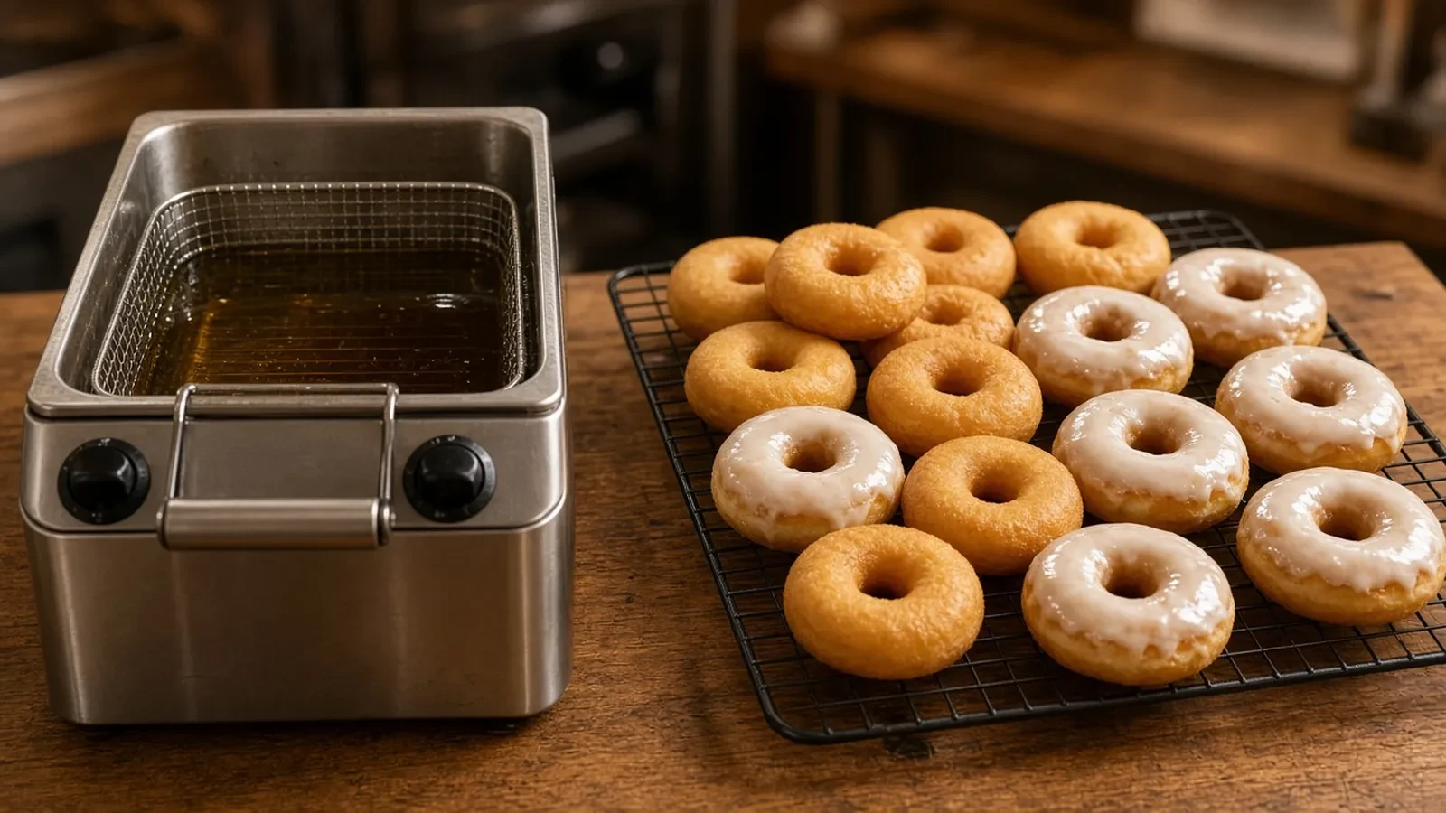 Donut Making Party RSVP Website: Dough Counts, a Fryer Cap, and a Glaze Line