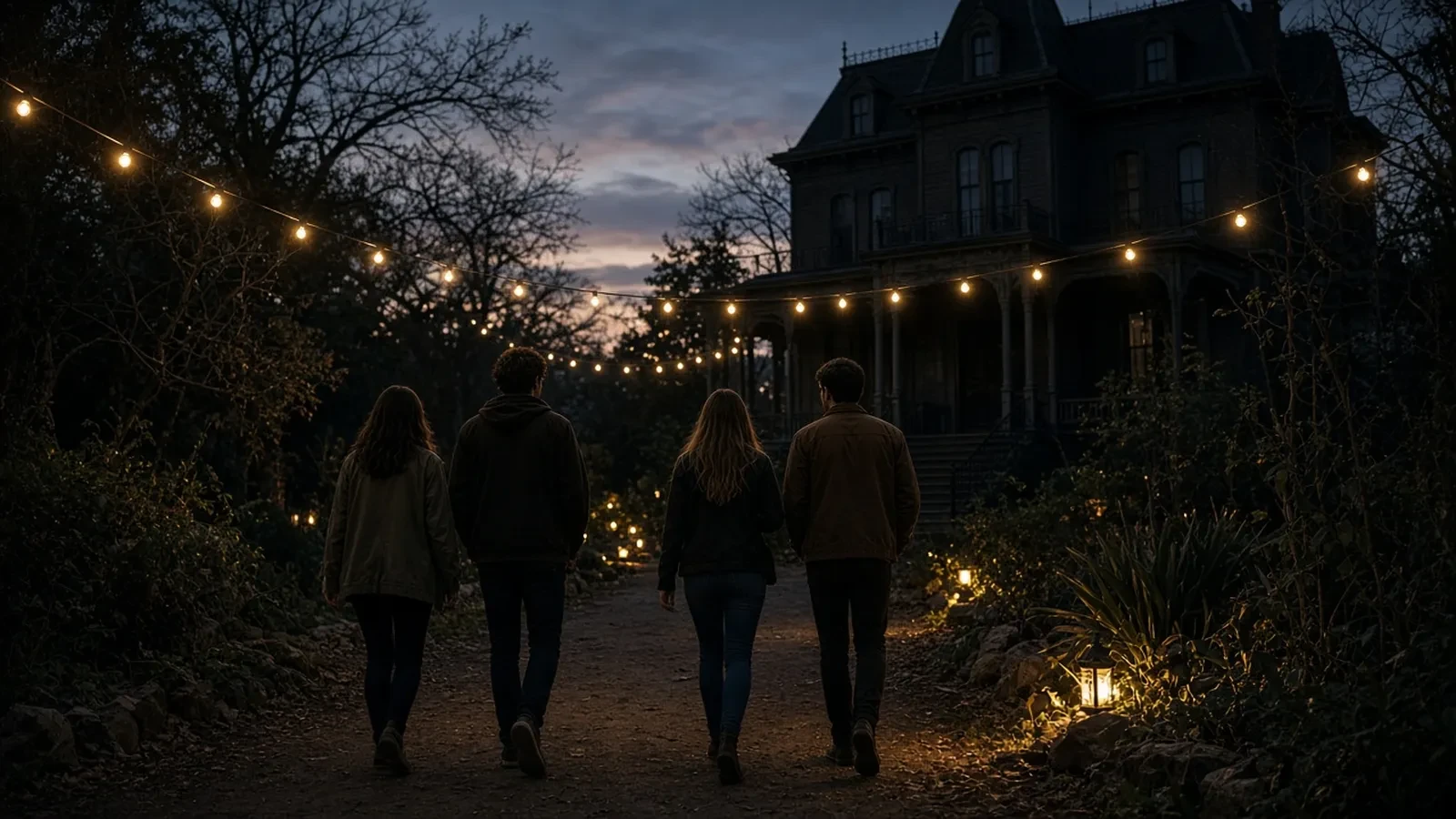 Haunted House Outing RSVP Website: Timed Tickets, a Group Cap, and a Scare Line