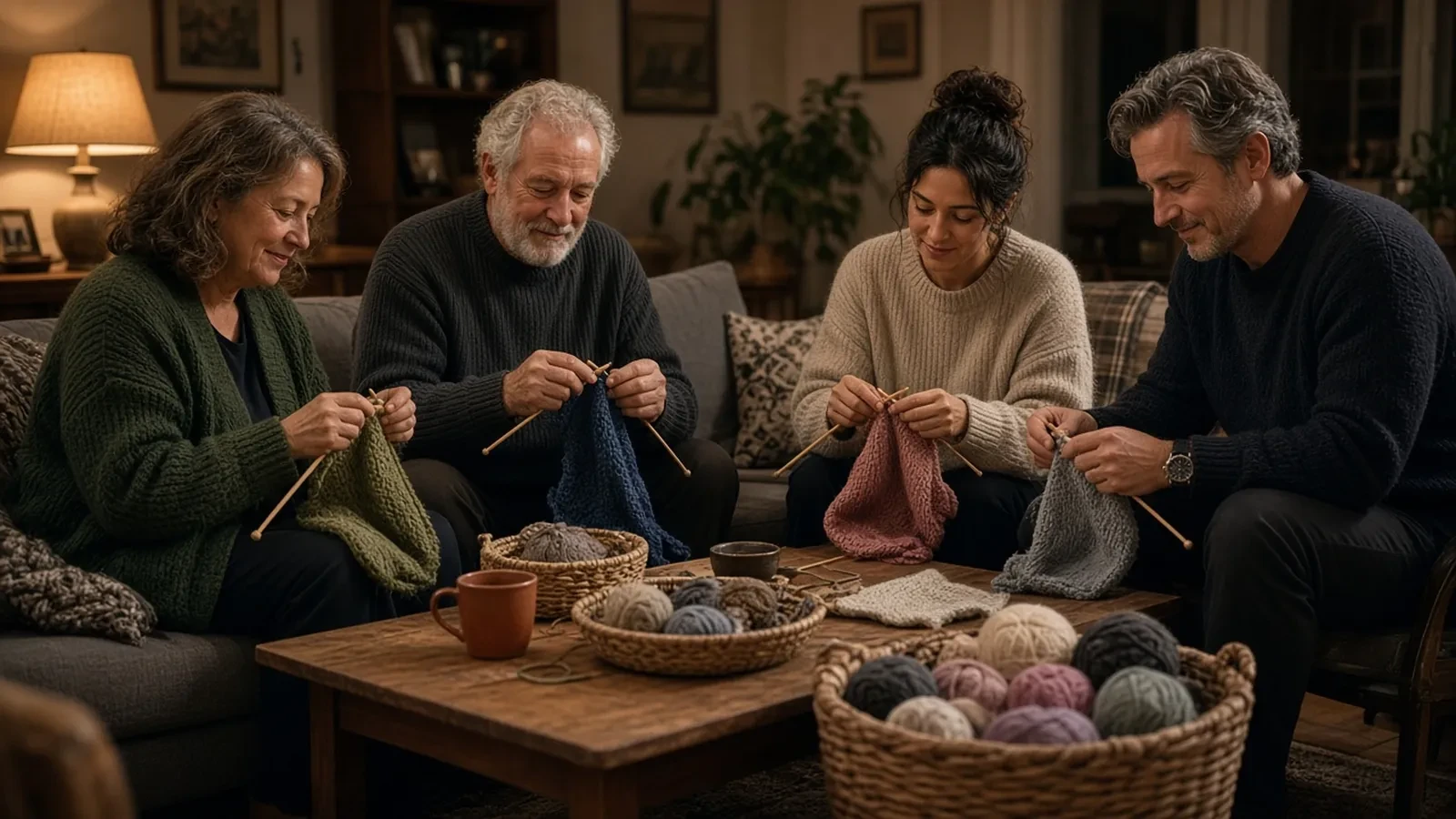 Knitting Circle RSVP Website: Chair Counts, a Beginner or Project Line, and a Yarn Kit