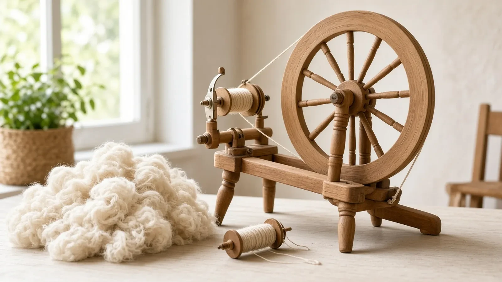 Wool Spinning Workshop RSVP Website: Fiber Counts, a Wheel Cap, and a Ply Line