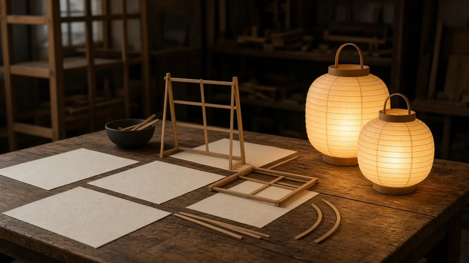 Lantern Making Workshop RSVP Website: Frame Counts, a Station Cap, and a Light Line