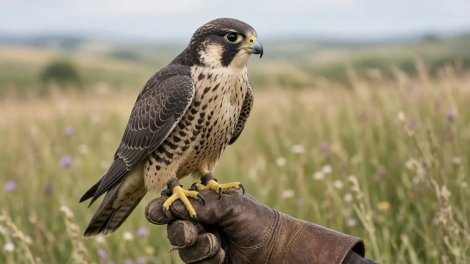 Falconry Outing RSVP Website: Glove Counts, a Bird Cap, and a Handler Line