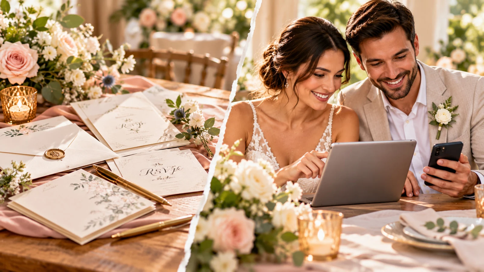 Paper vs Digital Wedding RSVP: Pros, Cons & What Couples Use Now