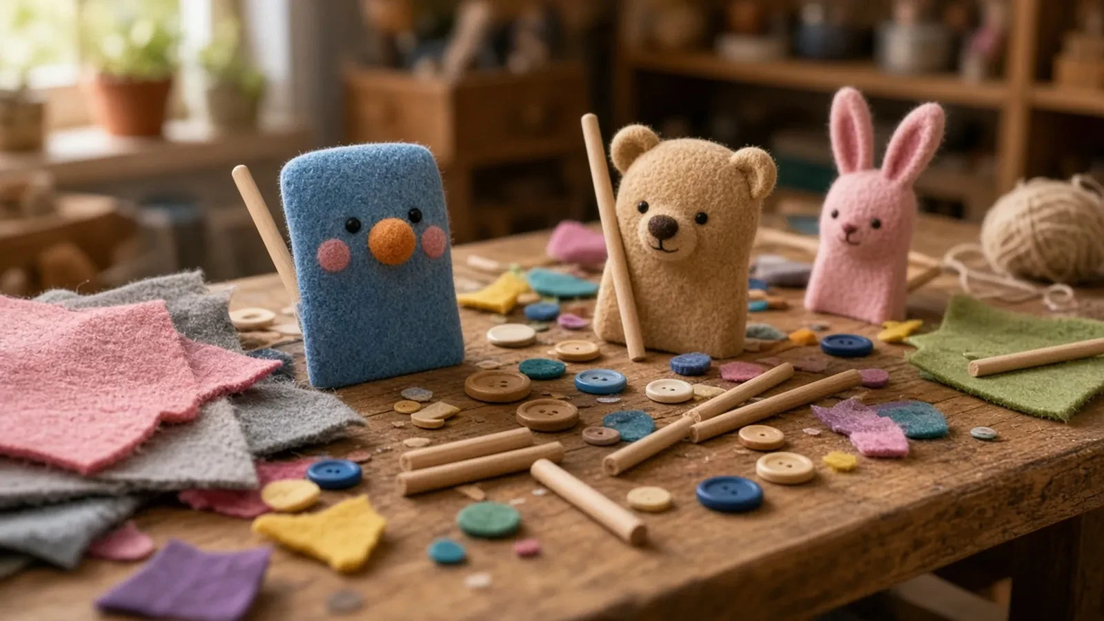 Puppet Workshop RSVP Website: Kit Counts, a Table Cap, and a Glue Line
