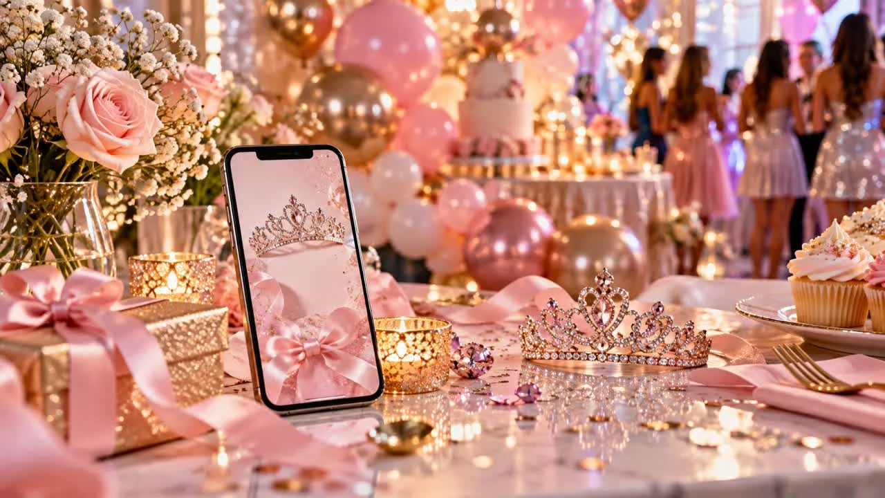 Sweet 16 RSVP Website: Friend Lists, Plus-Ones, and Party Headcounts
