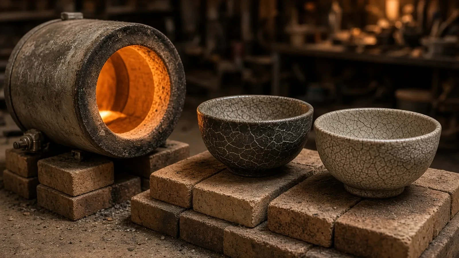 Raku Firing Workshop RSVP Website: Pot Counts, a Kiln Cap, and a Firing Line