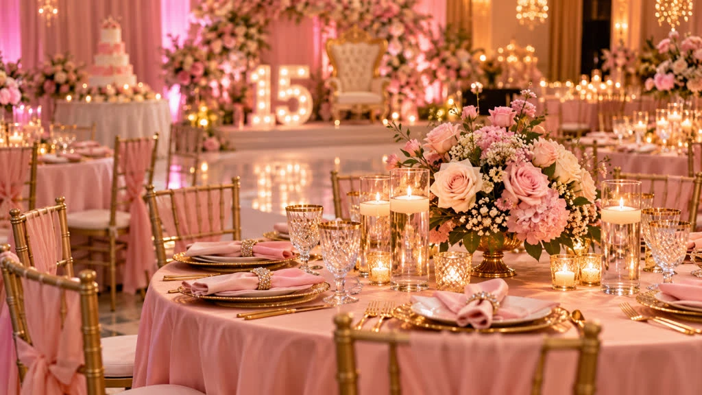 Quinceañera RSVP Website: Guest Lists, Mesas, and Meal Choices