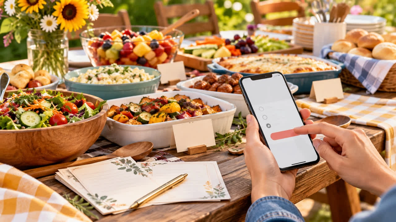 Potluck RSVP: What to Ask Guests to Bring Without Duplicates